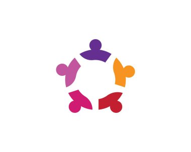 toplum hizmeti Logo şablonu