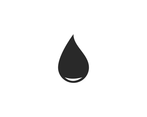 Plantilla de logotipo gota de agua — Archivo Imágenes Vectoriales