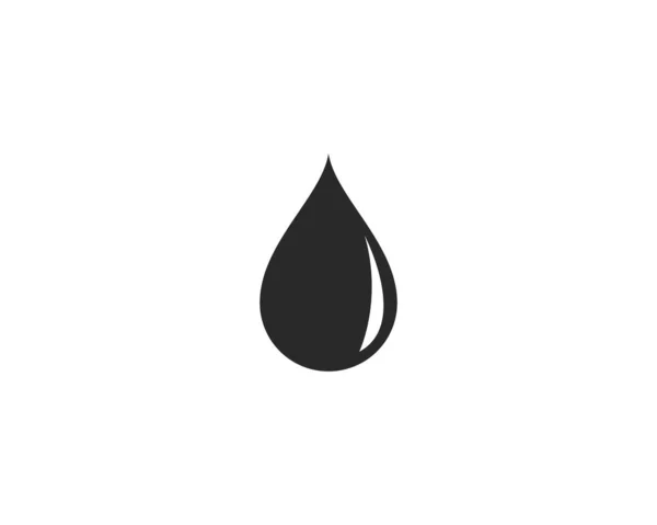Шаблон логотипу краплі води — стоковий вектор