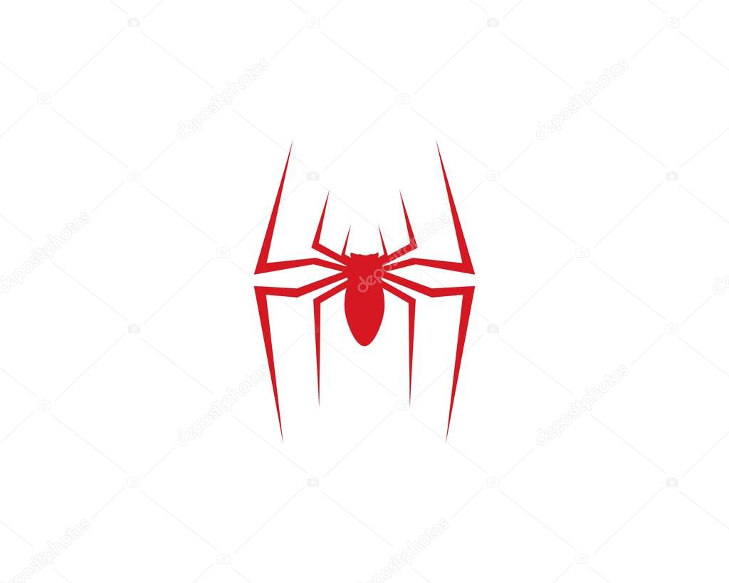 spider logo vector