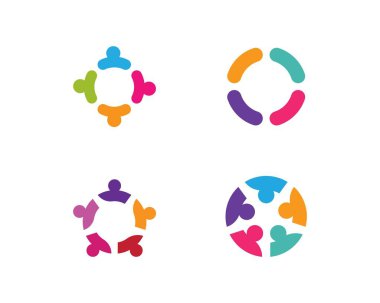 toplum hizmeti Logo şablonu 