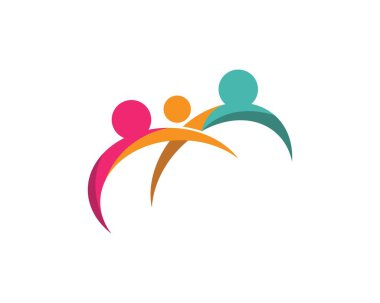 toplum hizmeti Logo şablonu 