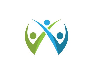 toplum hizmeti Logo şablonu 