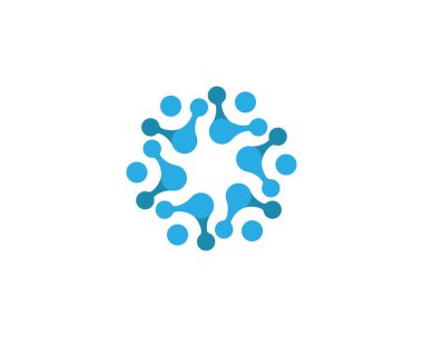 Topluluk, ağ ve sosyal simge 