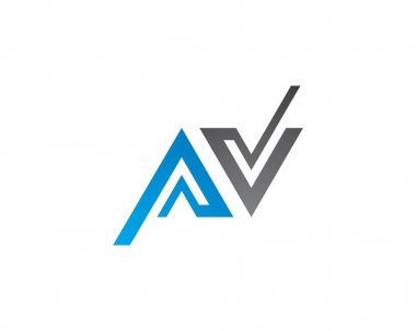 A V Harfi Logo İş 
