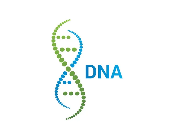 Vetor de logotipo DNA — Vetor de Stock