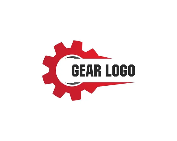 Gear logotyp mall — Stock vektor