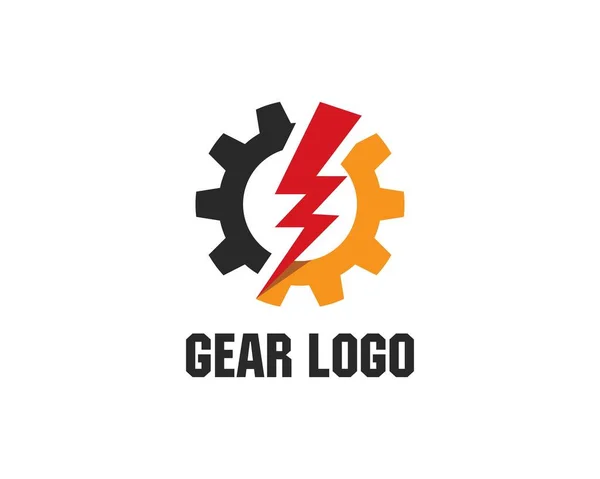 Логотип Gear — стоковый вектор