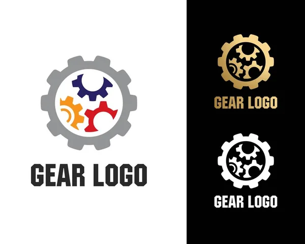 Логотип Gear — стоковый вектор