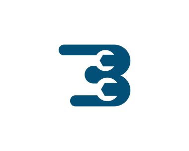 Onarım logosu vektör