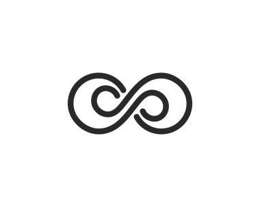 Infinity logo vektör