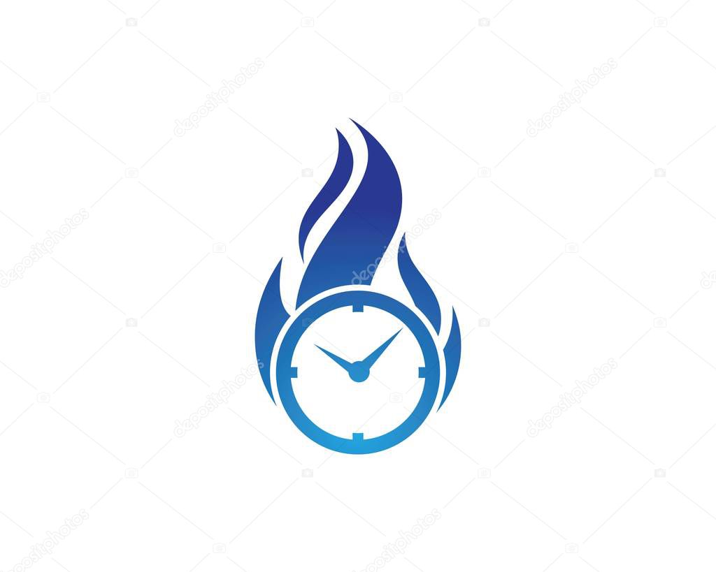 Fast Time logo vector