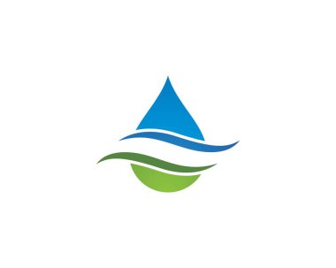 su damlası logo şablonu