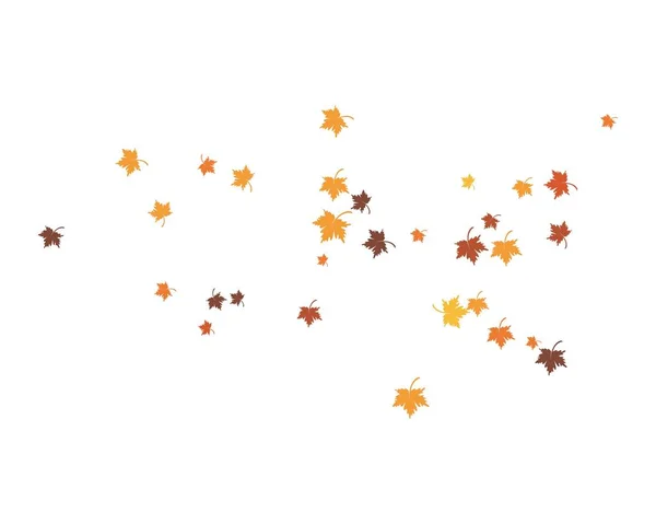 Шаблон осеннего листа — стоковый вектор