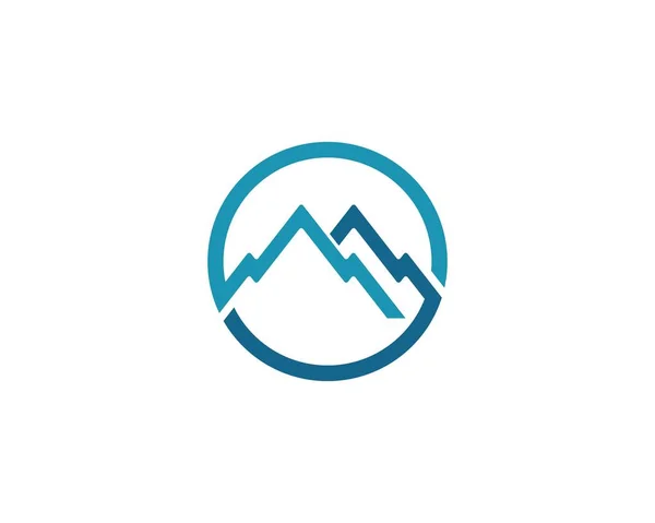 Mountains Logo — Stock Vector