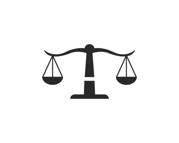 Hukuk firması logo vektörü — Stok Vektör