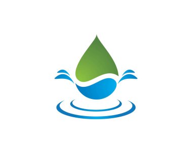 su damlası logo şablonu