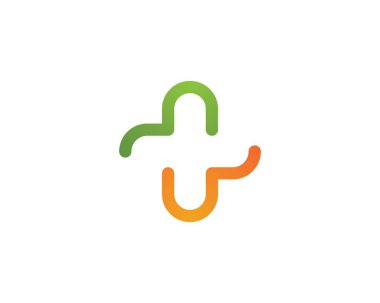 Sağlık tıbbi logo şablonu
