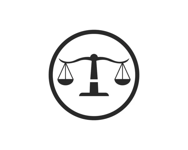 Law logo vektor — Stock vektor