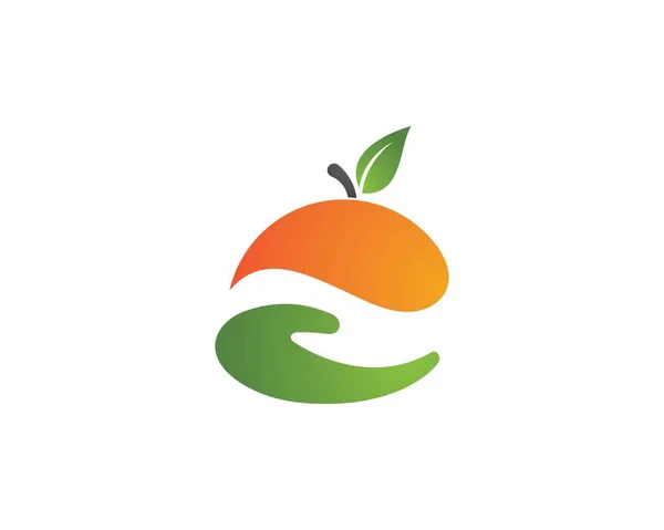 Design logo orange — Image vectorielle