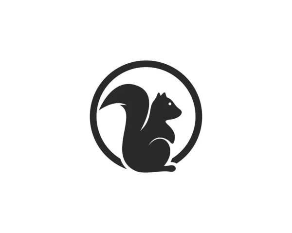 Logo écureuil — Image vectorielle