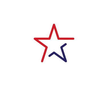 Yıldız logo şablonu 