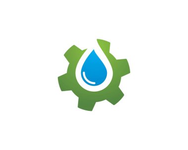 Dişli logo şablonu