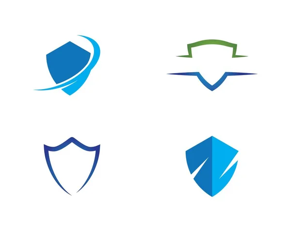 Kalkan simgesi Logo şablonu 