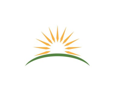 Güneş ılustration Logo vektör