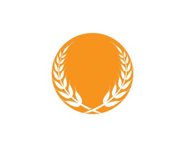 buğday logo şablonu