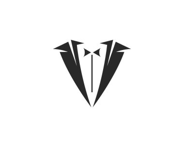 Tuxedo logosu vektör
