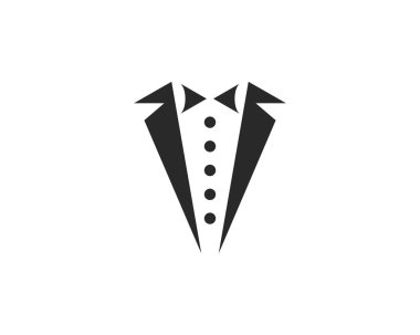 Tuxedo logosu vektör