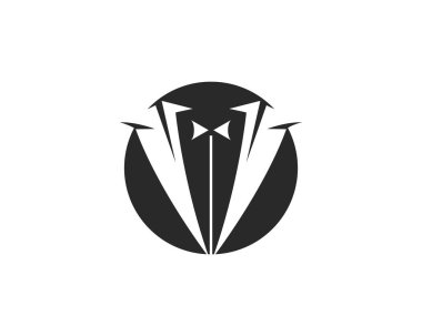 Tuxedo logosu vektör 