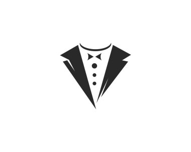 Tuxedo logosu vektör 