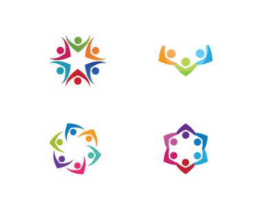 toplum hizmeti Logo şablonu 