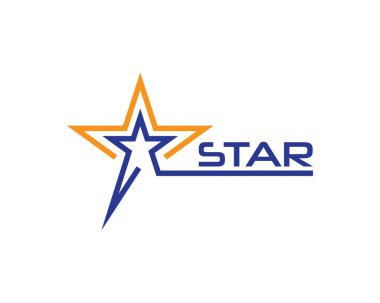 Yıldız logo şablonu
