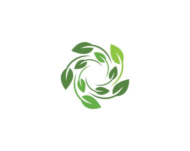 Yeşil yapraklı ekoloji doğa elementi