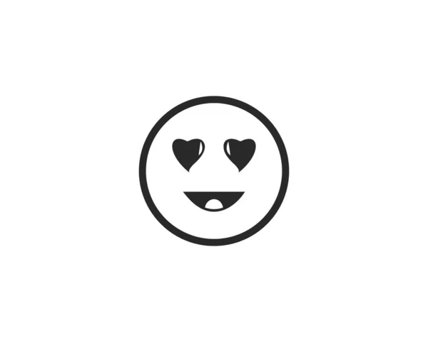 Plantilla Emoticon — Archivo Imágenes Vectoriales