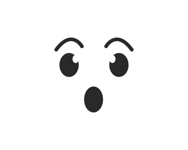 Plantilla Emoticon — Vector de stock