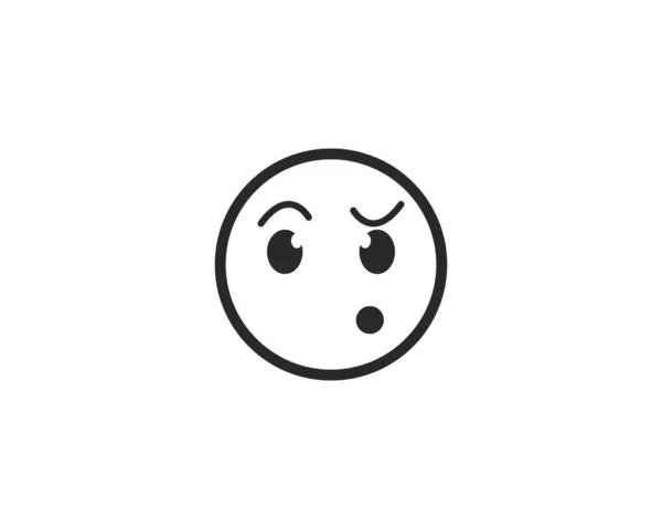 Templat Emoticon - Stok Vektor