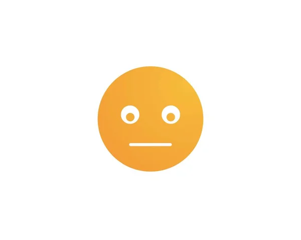 Emoticon-Vorlage — Stockvektor