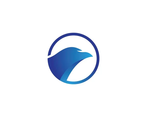 Vorlage: Adler Vogel Logo — Stockvektor