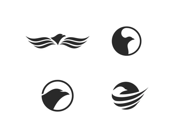 Szablon Eagle Bird logo — Wektor stockowy