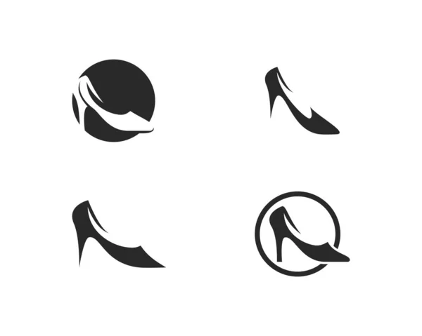 ,High Heel logo szablon wektor — Wektor stockowy