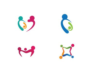 toplum hizmeti Logo şablonu 