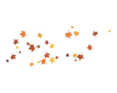 sonbahar yaprak arka plan şablonu