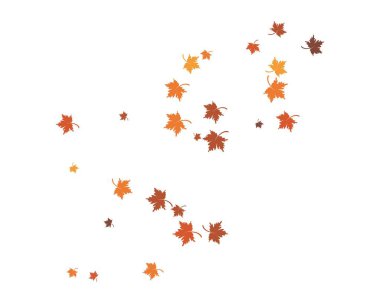 sonbahar yaprak arka plan şablonu