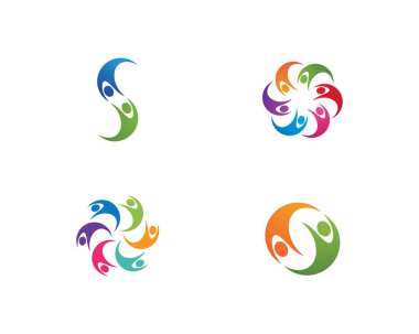 toplum hizmeti Logo şablonu 