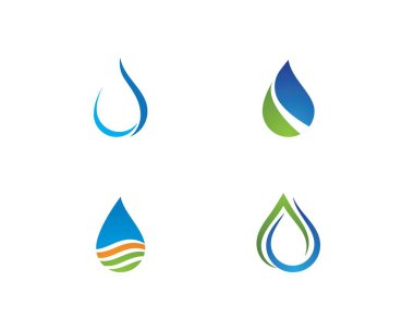 su damlası logo şablonu