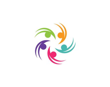 toplum hizmeti Logo şablonu 